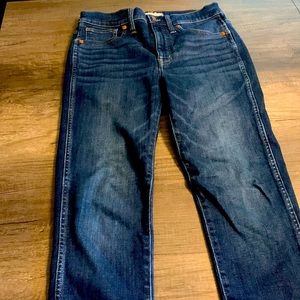 Madewell 10 inch high rise skinny jeans